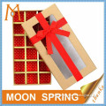 Moonspring new custom style paperboard packaging empty box for chocolate